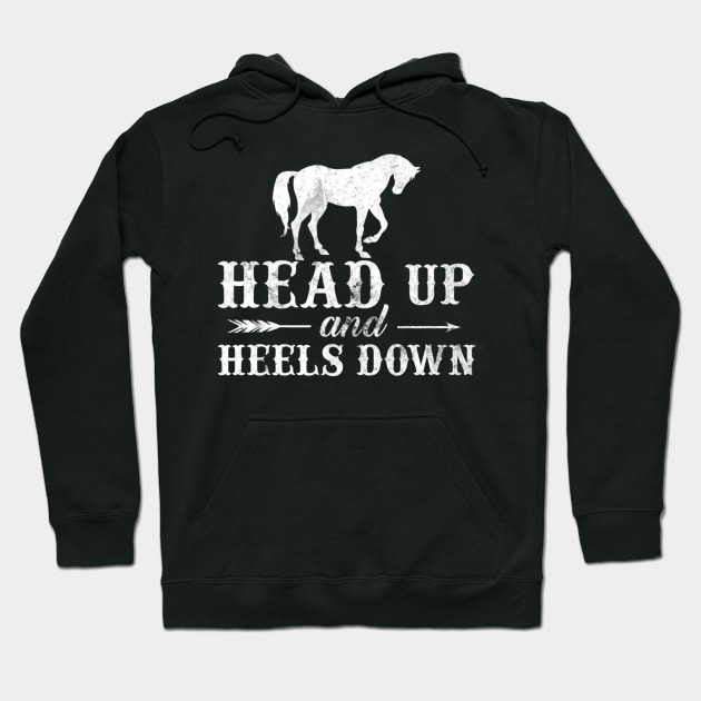 head up and heels down Hoodie by fioruna25